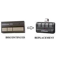 LiftMaster 363LM 3-Button Remote Control Replaced by 894LT 4-Button