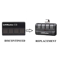 LiftMaster 894LT 4-Button Security+ 2.0 Learning Remote, Replaces 374LM