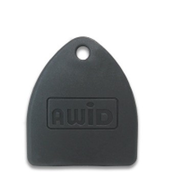 AWID KT-G-0, Key Tag (Fob) for Key Rings, AWID Logo - 50 pack 
