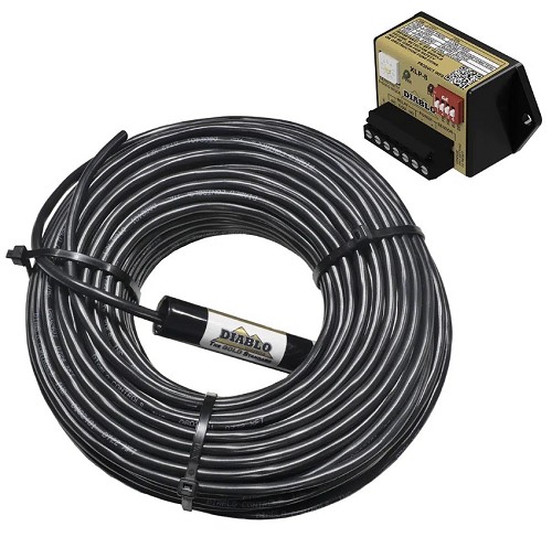 Diablo Controls XLP-8-100 Extreme Low Power Mini Loop Free Exit Probe Kit - 100 ft 