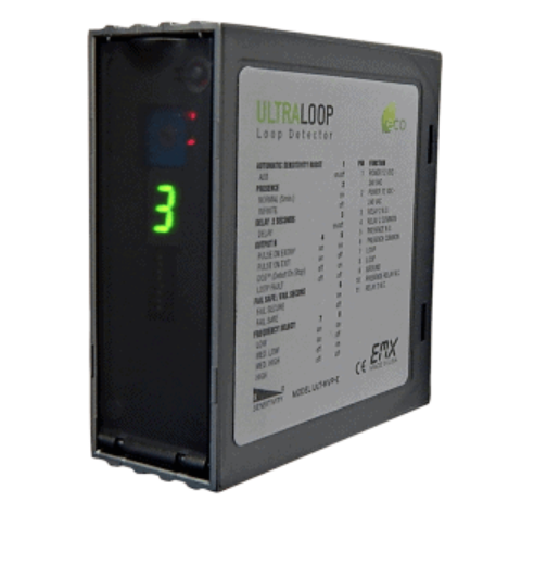 EMX ULTRA-MVP MULTI-VOLTAGE VEHICLE LOOP DETECTOR ULT-MVP 12VDC TO 240VAC 