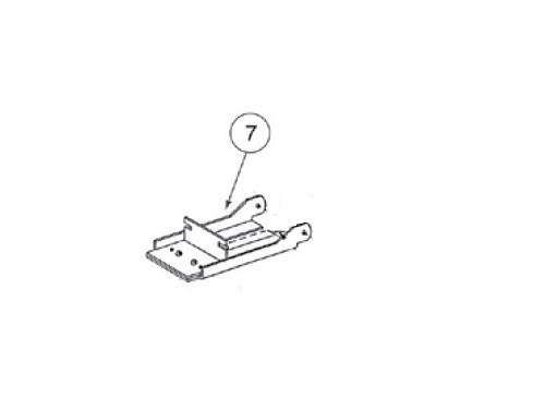 Genie 26114R.S PULLEY SUPPORT (CHAIN/CABLE) 