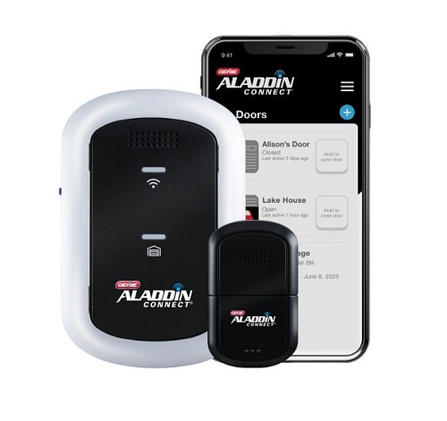 Genie 42869R ALKT2-R2 Aladdin Connect Smartphone Garage Door Controller - Single Door Kit 