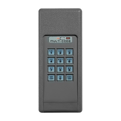 Linear MCS298601 MultiCode 310MHz Wireless Keyless Keypad Weather Resistant 