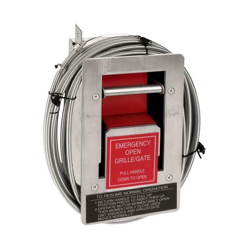 MMTC PRH-100 Interior Flush Mount Emergency Egress Control with Faceplate 