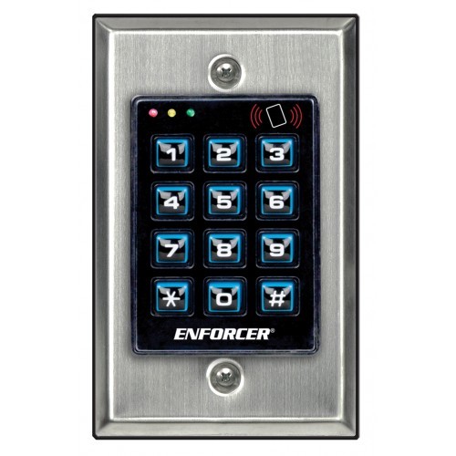  Seco Larm SK-1131-SPQ Access Control Keypad Built-in Proximity Reader 12-24AC/DC 