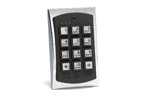 Linear 2000e, 0-294021 Series e Style Flush-mount Backlit Access Control Keypad 