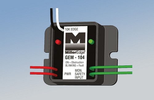Miller Edge GEM-103 Gate Edge Module, 4-Wire Pulsed Converts 10K to Monitored 