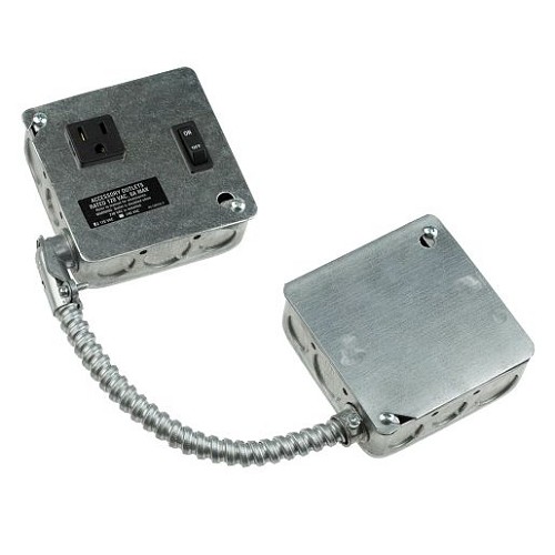 Liftmaster K77-37636, JUNCTION BOX, WITH ON/OFF AND RECEPTACLE 