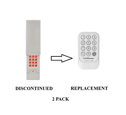 Liftmaster 387LM 2-Pack Universal Keyless Opener Entry Keypad 