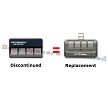 Liftmaster 974LM Security+ Garage Opener Remote Control Replaced by 894LT Remote 