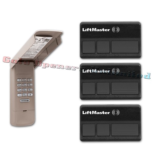 Liftmaster ACKIT 315Mhz Access Value Pack (3) 373LM Remotes & (1) 877Max Keypad 
