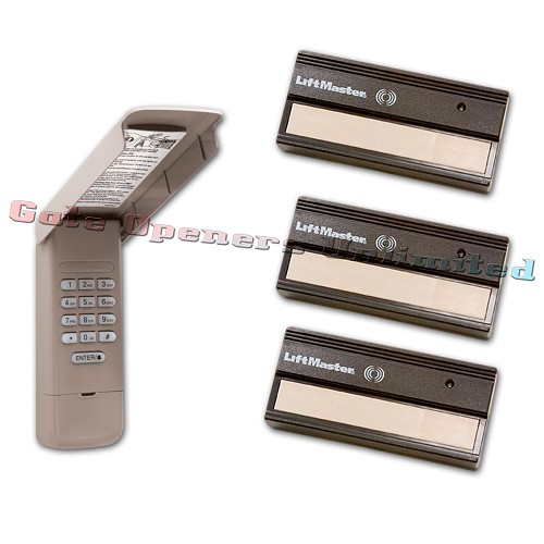 Liftmaster ACKIT 315Mhz Access Value Pack (3) 361LM Remotes & (1) 877Max Keypad 