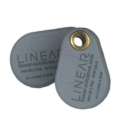 Linear / Nice KFB125-H, 830-00440, Keyfob Credential, HID format 26-bit (25pk) 