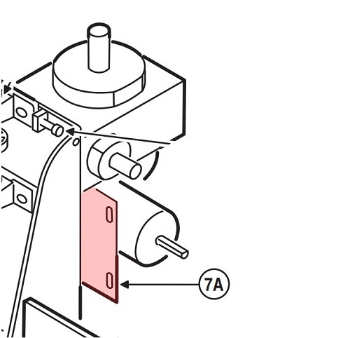Linear  2100-2037, Plate Motor Mounting SWD 