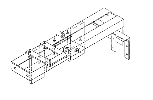 Linear  2110-265, Assembly, GSLG Rail 