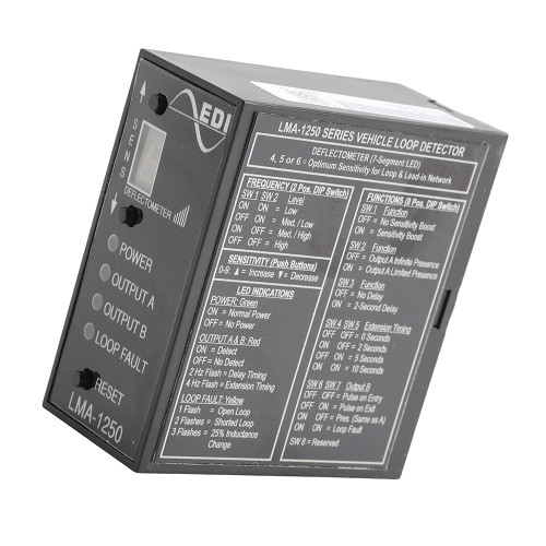 Linear  2500-2377, Detector 12/24V 2Rel/Display 