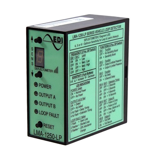 Linear  2500-2378, Detector 12/24V 2Rel/Disp/Lo Pow 