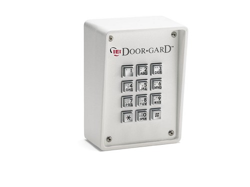 Linear 212R, 0-211466 Door-Gard Indoor / Outdoor Surface-mount Ruggedized Keypad 