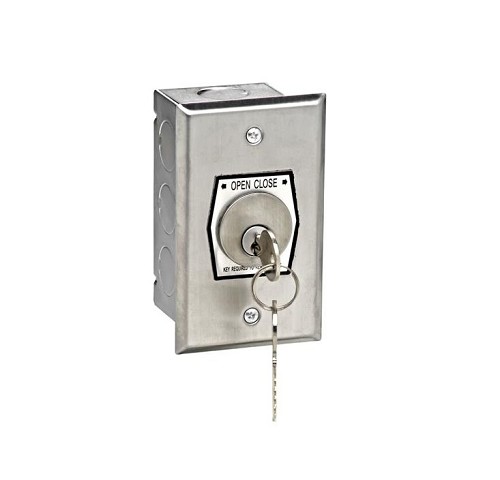 Liftmaster 02109U Key Switch U-Change-It Cylinder Two Position Control Station 
